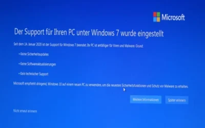 Sie haben noch immer Windows 7?