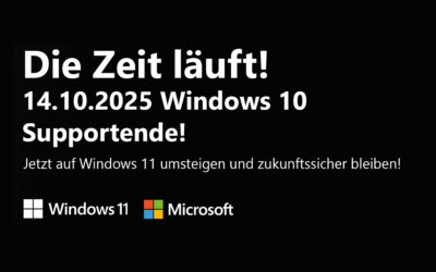 Der Support für Windows 10 endet im Oktober 2025