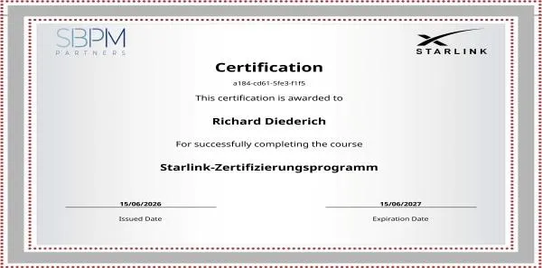 certification-Starlink-Zertifizierungsprogramm-R.Diederich